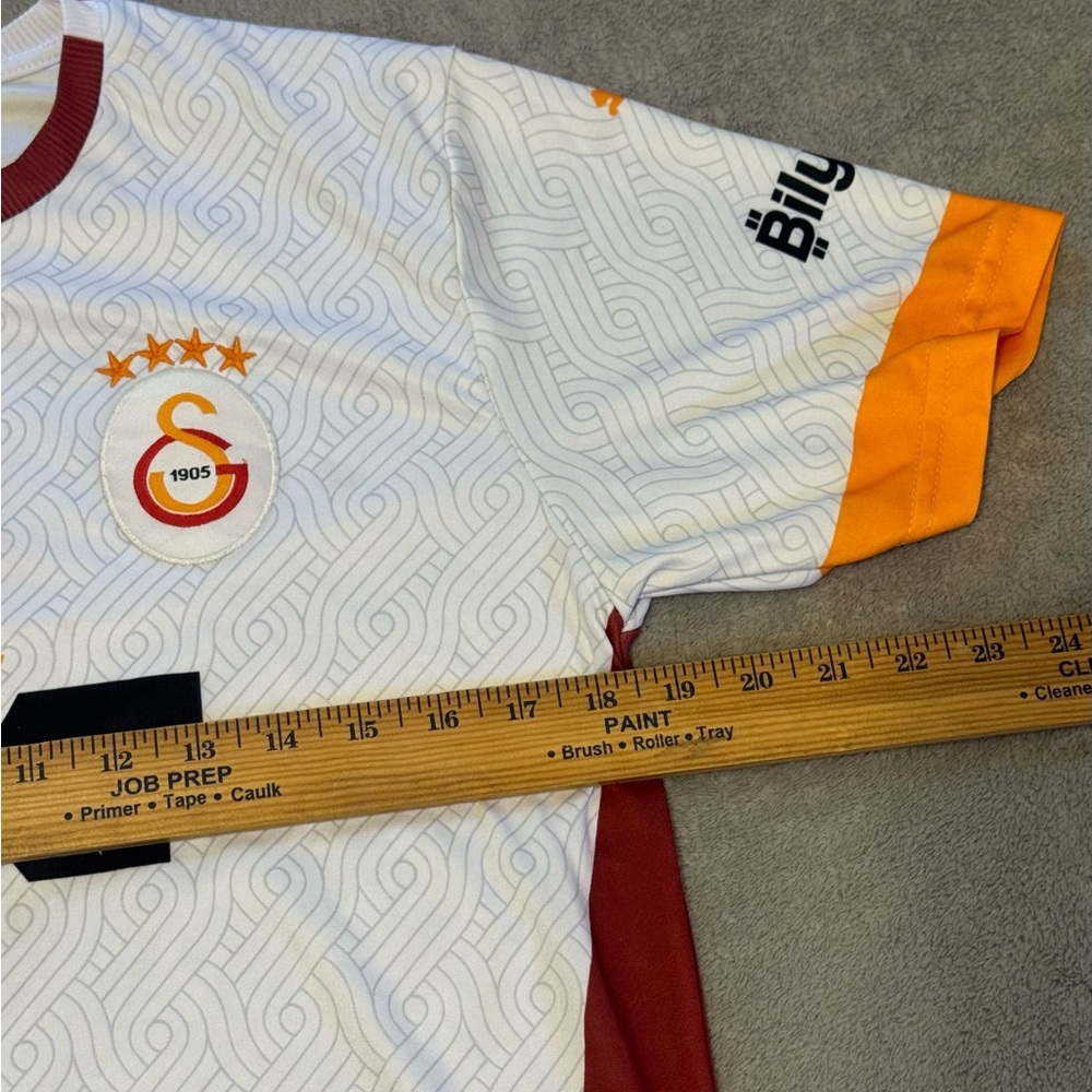 Galatasaray S.K. 2024/2025 Away Soccer Jersey Player Mauro Icardi Puma Size Med - Picture 4 of 6
